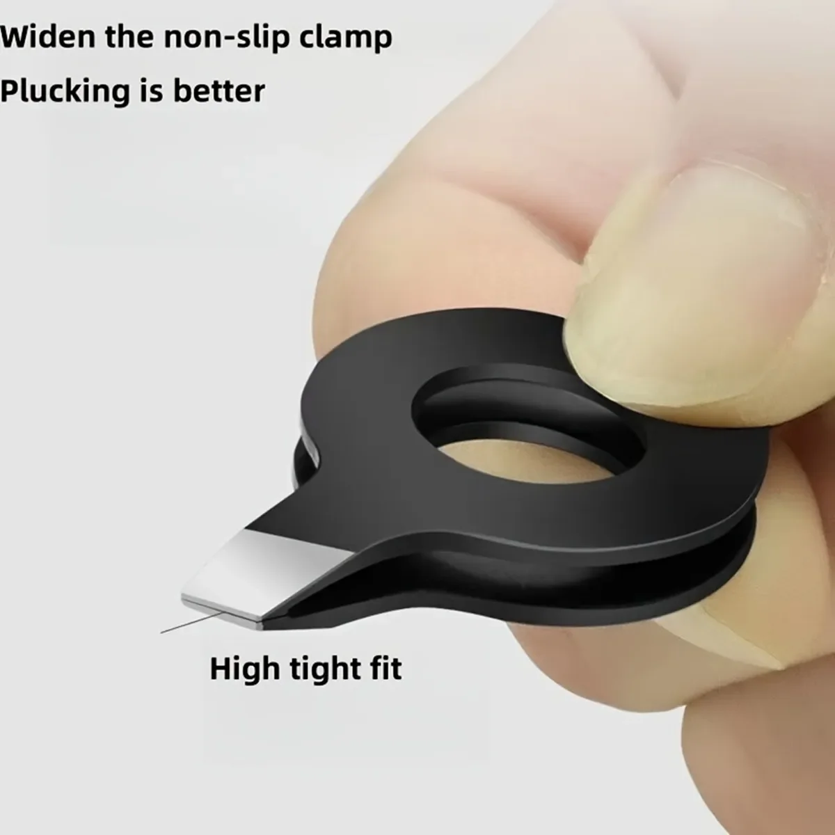 Pinça de precisão projetada para moldar sobrancelhas, removendo pêlos faciais e arrumação de cabelos finos, arrancar barba