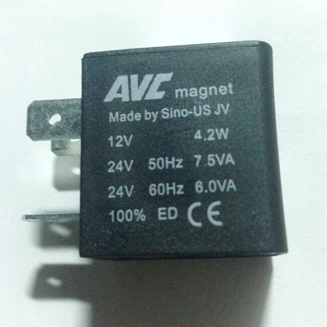

Solenoid valve coil AVC magnet Made by Sino-US JV aperture 9mm AC220V AC24V