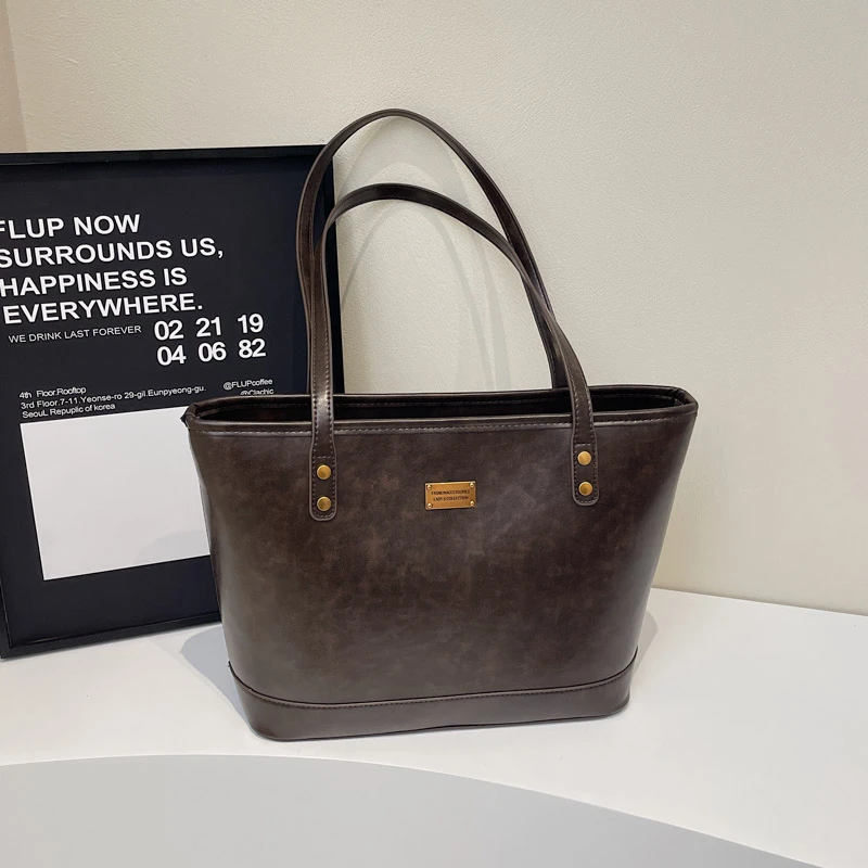 

Популярная женская сумка, тонкая кожаная сумка через плечо, в стиле Messenger, элегантное компактное решение