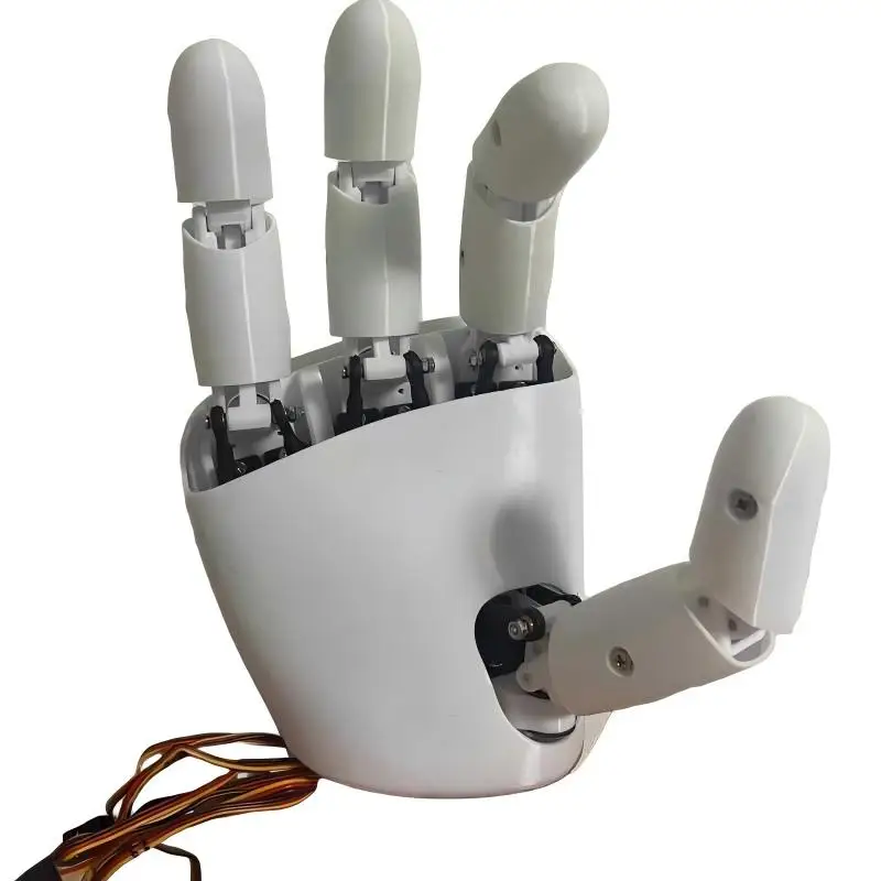 AmazingHand 8 DOF Robot Hand 3D-geprinte mechanische hand Rechterhand Linkerhand PWM-motoren Feetech Seriële motoren Programmeerbare robot
