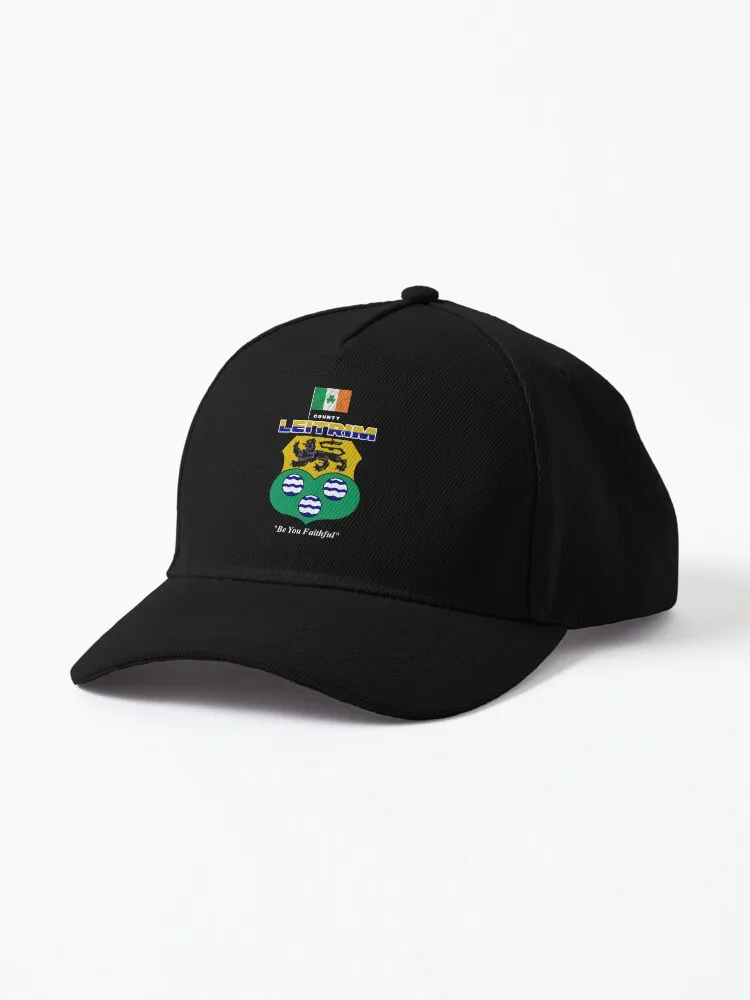 County Leitrim Ireland - Official Crest Baseball Cap Golf Cap Brand Man Caps Horse Hat Mens Cap Women's