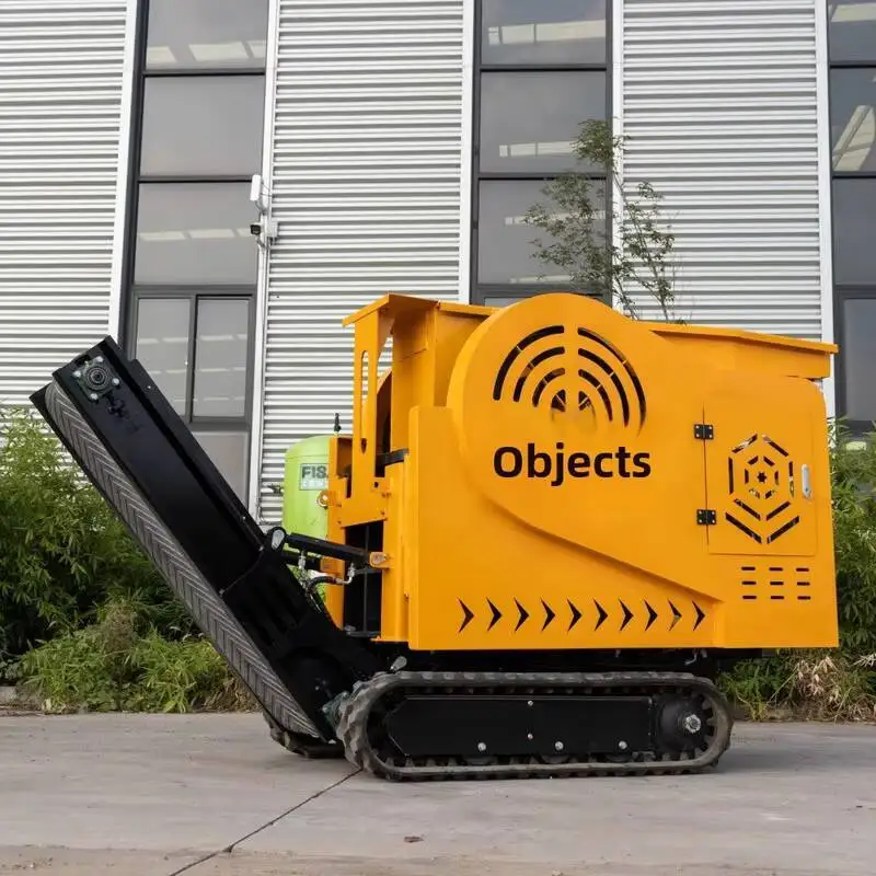 New Type Crawler Small Sand Quarry Blue Yellow Stone Iron Ore Jaw Crusher