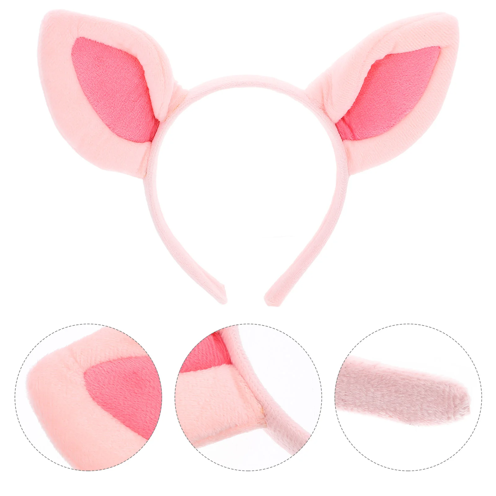 

Piggy Headband Animal Ears Costume Cute Hair Bulk Accessories for Girls Headbands Women