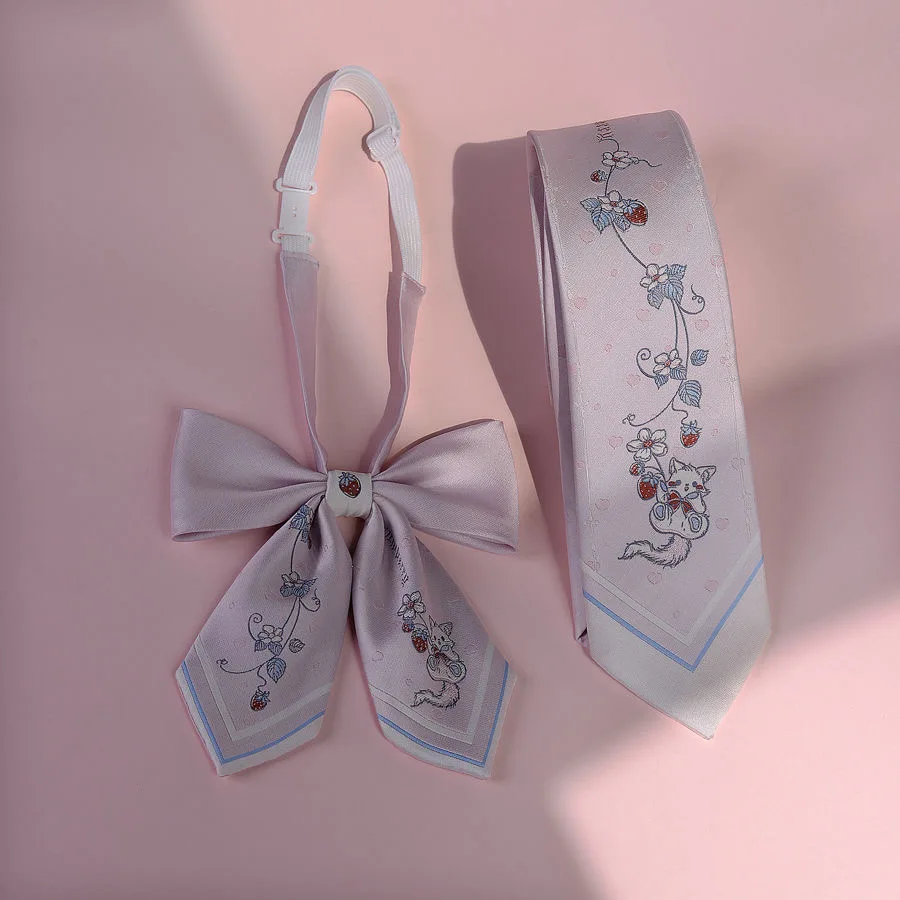 Anime Ties Accessories JK Uniform Cosplay Harajuku Kawaii Lolita Girl Women Bow Tie Gift Sailor Suit Prop