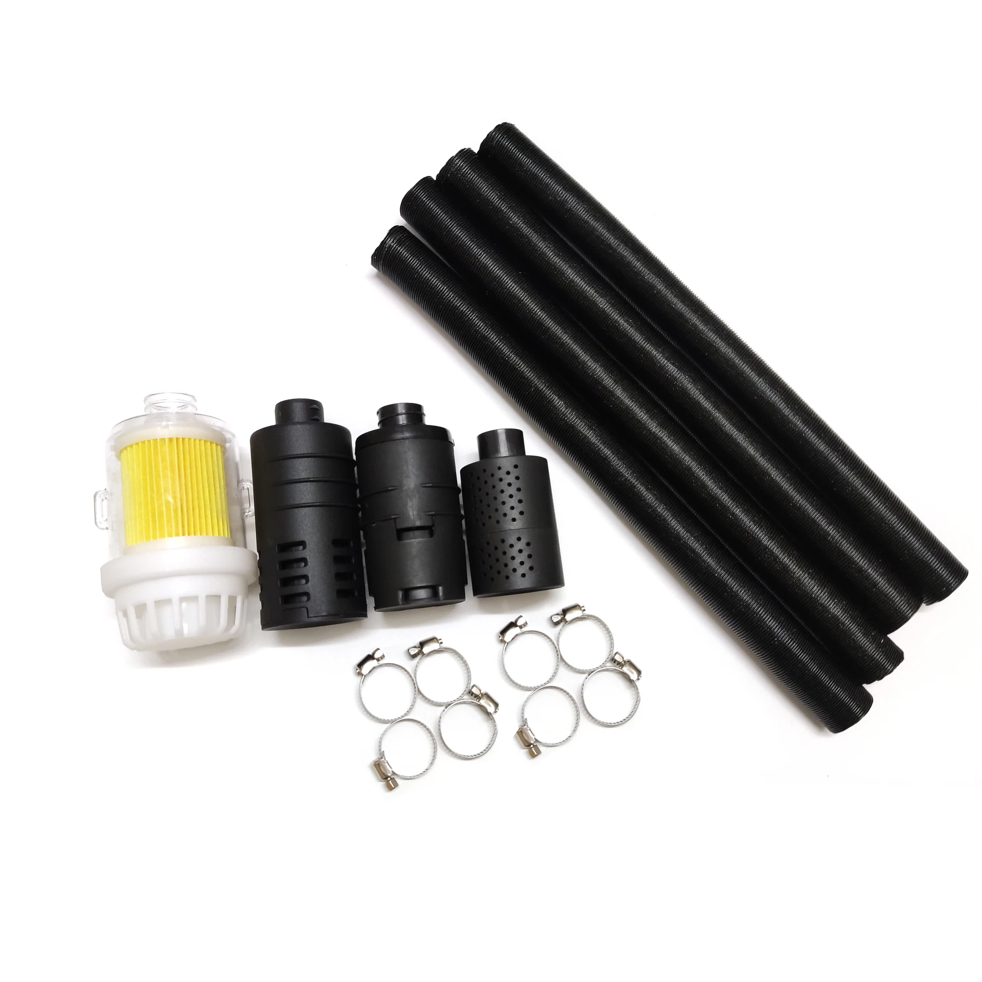 25mm Heater Ducting Pipe Intake Filter Silencer Air Filter Tube For Eberspacher Webasto Air Diesel Parking Heater