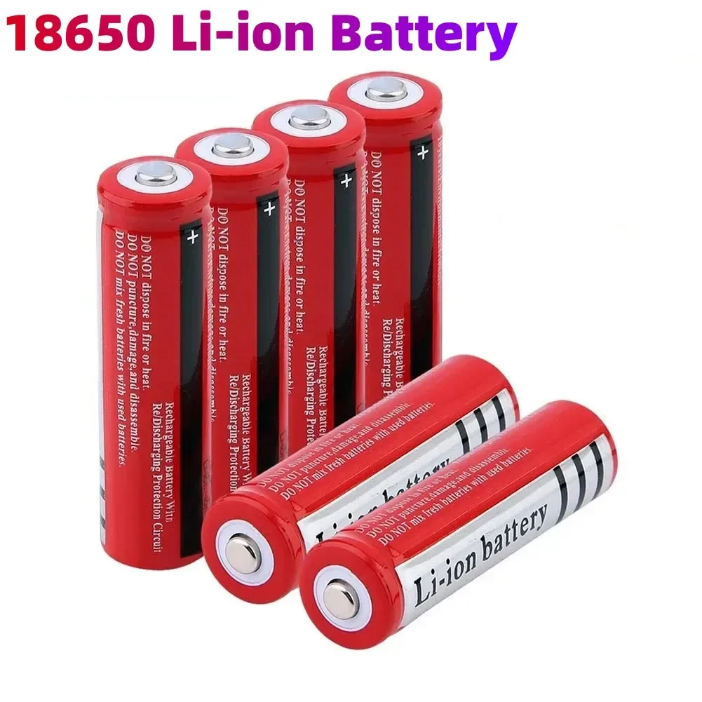 High-Capacity 18650 Rechargeable Lithium Battery for Wholesale 3.7v 4200mAh Toy Batteries