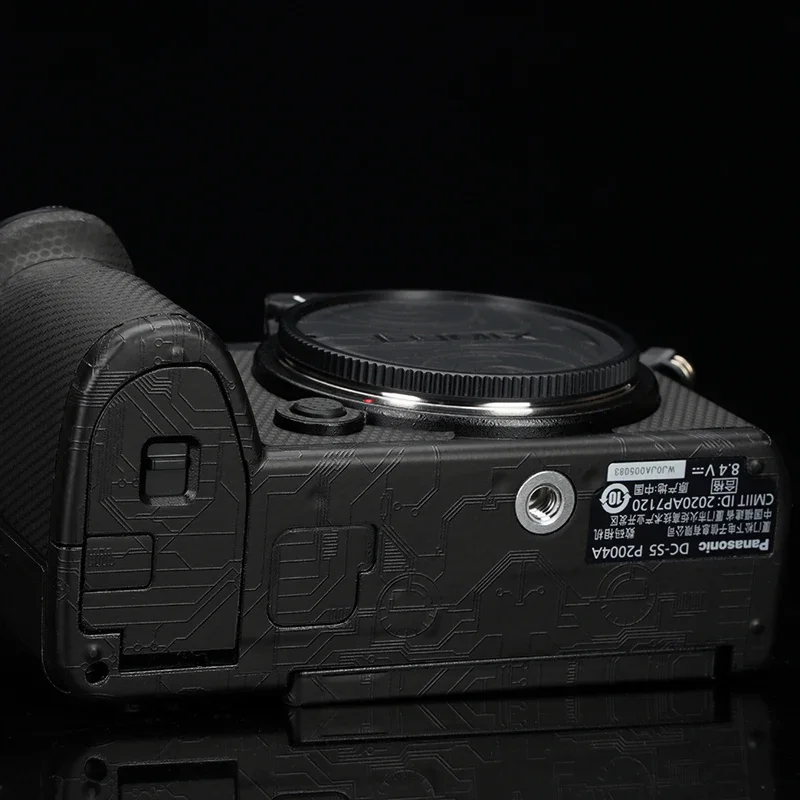 ملصق Lumix S5 مخصص لفيلم باناسونيك ، جلد لاصق ، لفافة فينيل للكاميرا ، غشاء واقي مضاد للخدش ، معطف واقي