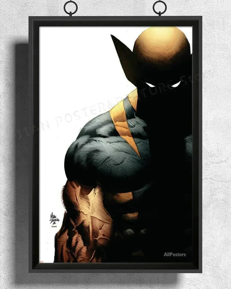 H151 Wolverine Origins No 28 Cover Wolverine Lamina Framed Wall Sticker Silk Poster Art Home Decoration