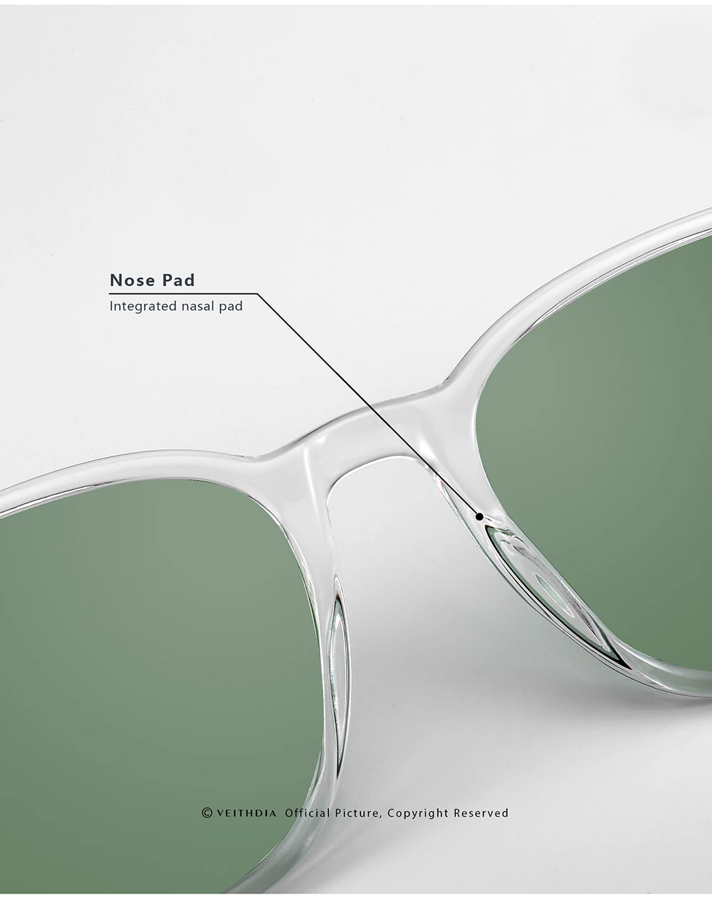 VEITHDIA Marke männer Sonnenbrille Retro TR90 Brillen Polarisierte Linse Vintage Brillen Männlich Fahren Sonnenbrille Für Frauen V7520 – Detail 12