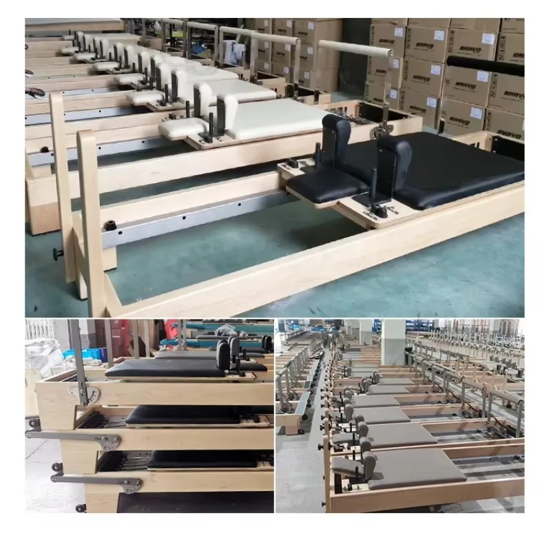 مجموعة معدات بيلاتيس مثالية عالية الجودة للبيع بالجملة من YTYIN لمصلح بيلاتيس الخشبي في استوديوك بنصف برج #6