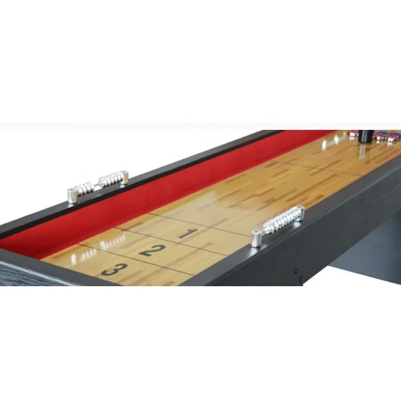 2023 Sale High quality Solid Wood Indoor Sports Amusement Game 16ft 14ft 12ft 9ft Shuffleboard Table