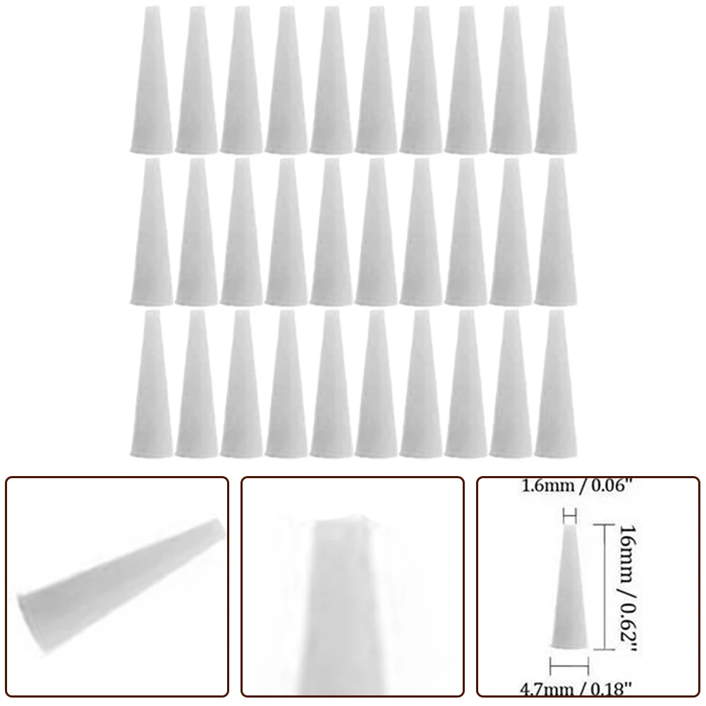 Extensive Range Of Uses With This 30PCS Silicone Cone Set Perfectly Suited To Handle High Temperatures During Coating Jobs