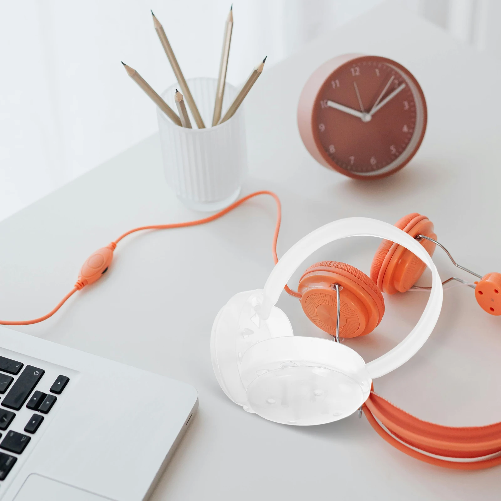 

4 Pcs Earmuff Stand Warmer Rack Earmuffs Diy Shelf Transparent Supplies for Woman