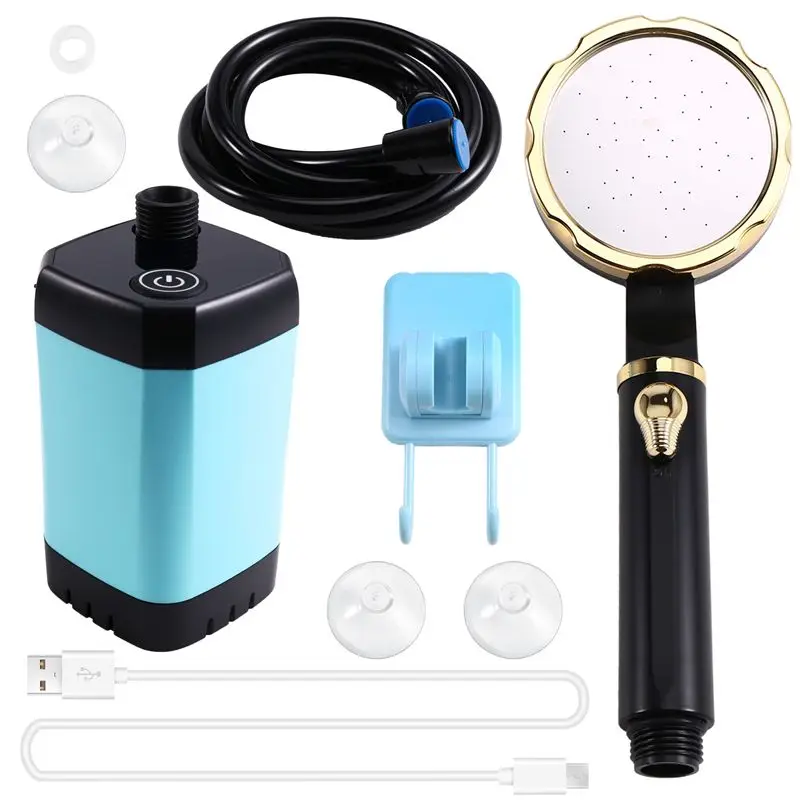Simple Shower For Construction Site Dormitory Portable Camping Shower Pump Camping Portable Shower