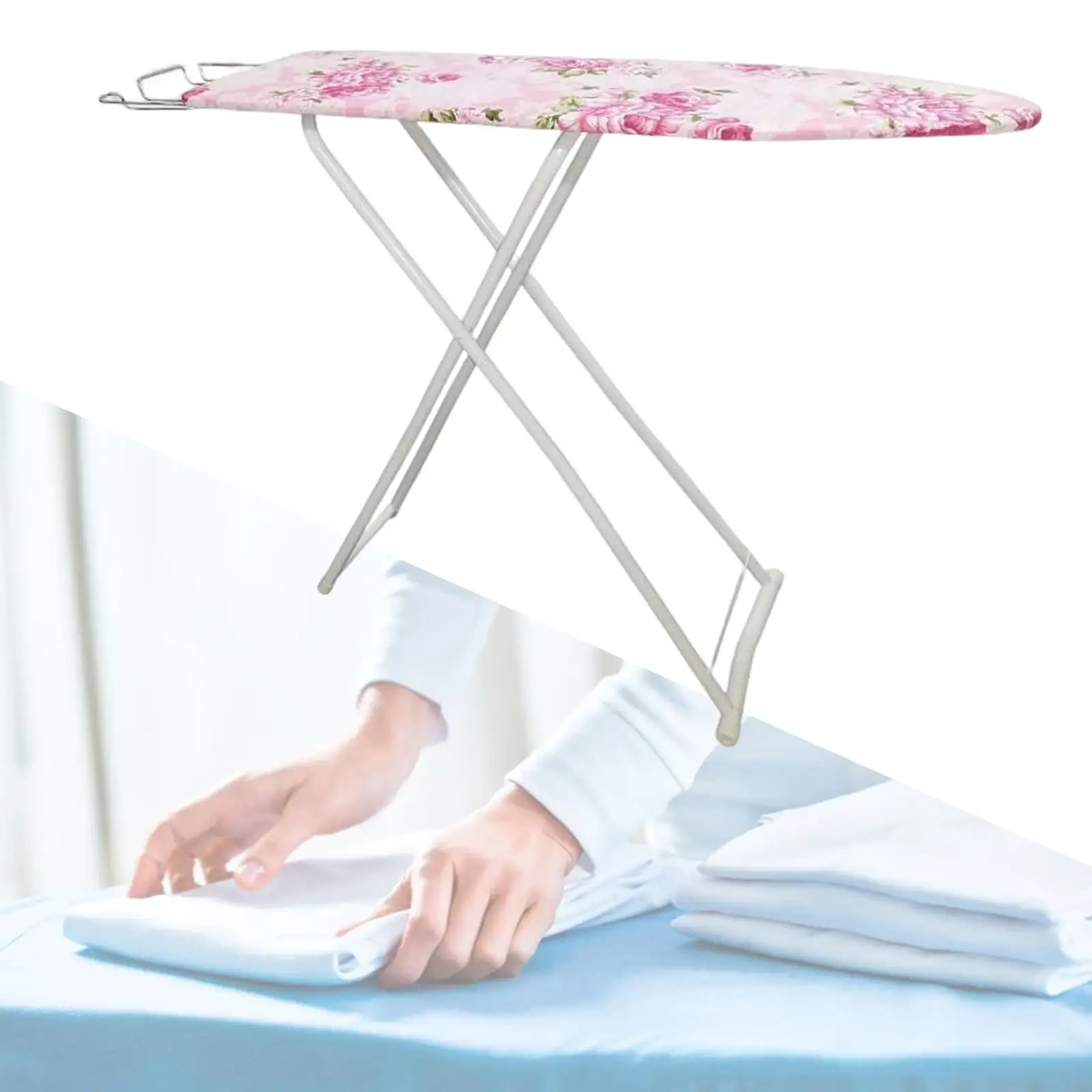 Tabletop Ironing Board with Folding Legs Portable Folding Mini Iron Board for Countertop Dorm