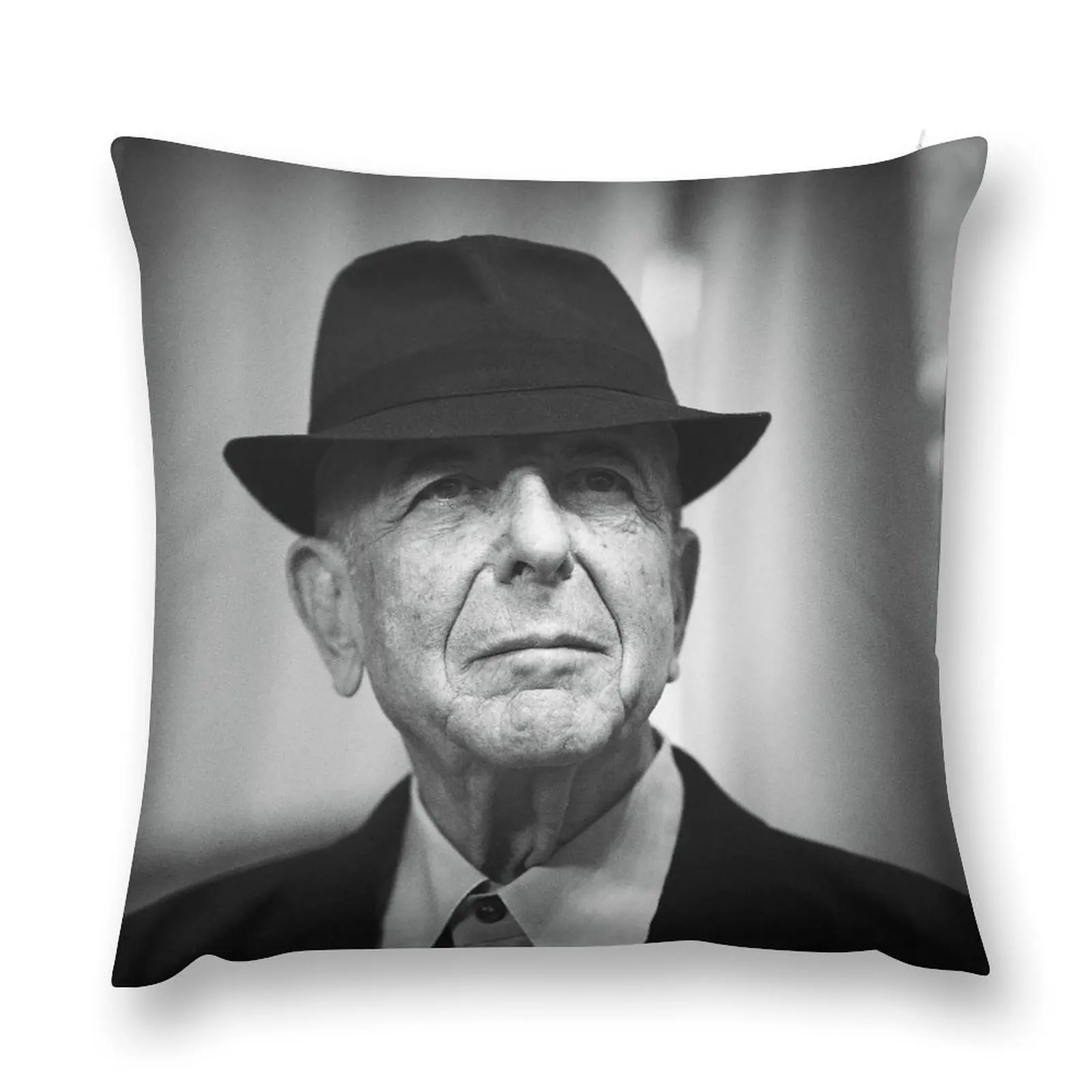 

she leonard roo cohen gan2 tour Throw Pillow pillows decor home Decorative Sofa Cushion Sofa Pillow Cover pillow