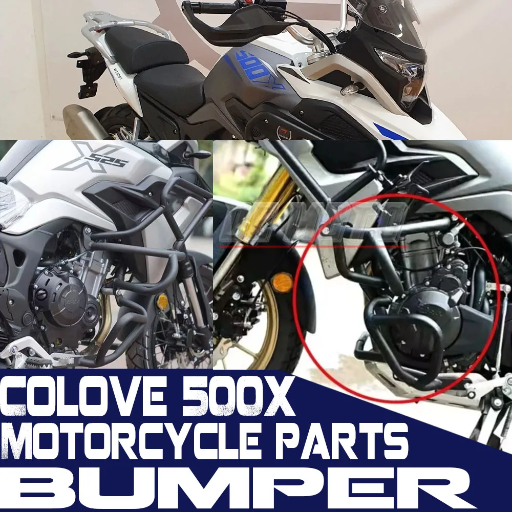 

FOR Colove 500X Motorcycle KY 500X Engine Guard Bumper Anti-Fall Bar Anti-Fall