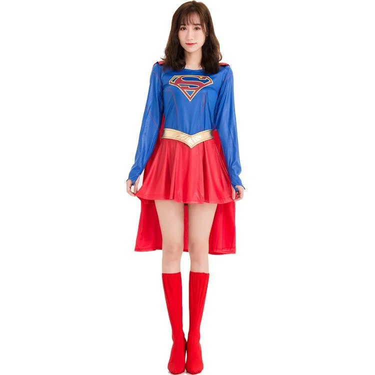 

Justice League Women's Superhero Costume Game Halloween Uniform 8551 Cosplay Outfit Ladies Fashionable Traditional Chinese Cl...
