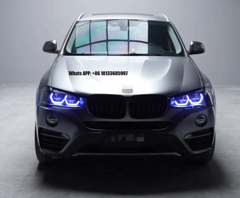 

X3 X4 F25 F26 Высококачественная роскошная настройка Двухцветная ложка меняет цвет дневных ходовых огней Цвета могут быть свободно сочетается