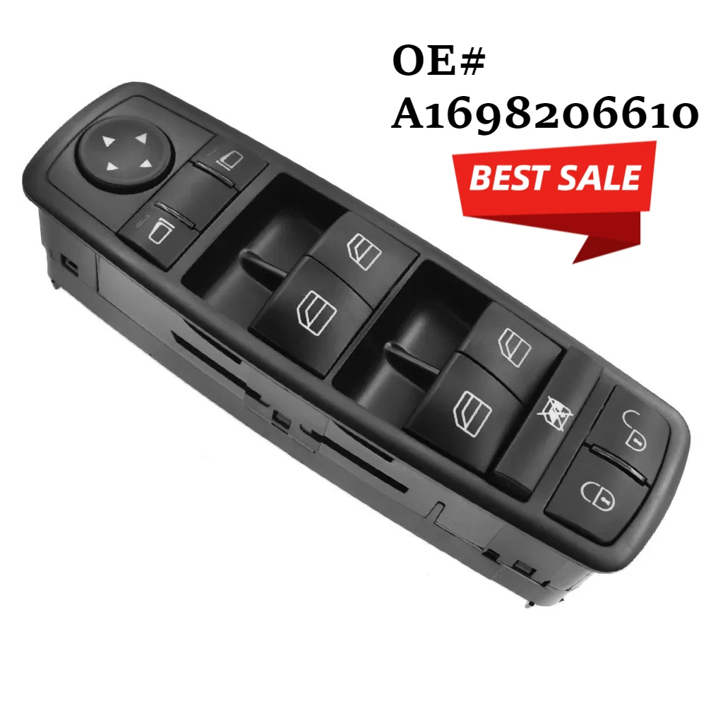 1698206610 A1698206610 Car Electric Power Window Switch For Mercedes-Benz A-CLASS W169 B-CLASS W245 A180 A200 B180 B200