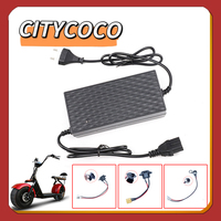 For Citycoco Electric Scooter Battery Charger 67.2V Power 60V 2A Electric Scooter European Standard EU US Power Charger