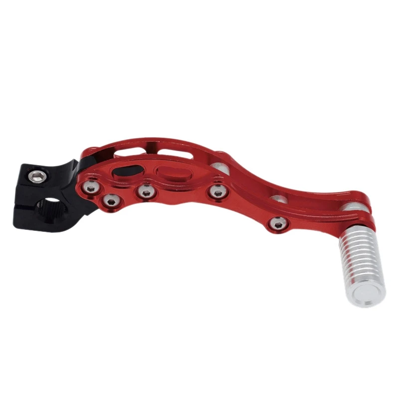 Motorcycle Engine Start Lever Gear Shift Lever for Yamaha Honda ZY100 Jog100 Force100 Dio50 AF28 ZR GY6 Scooter Red