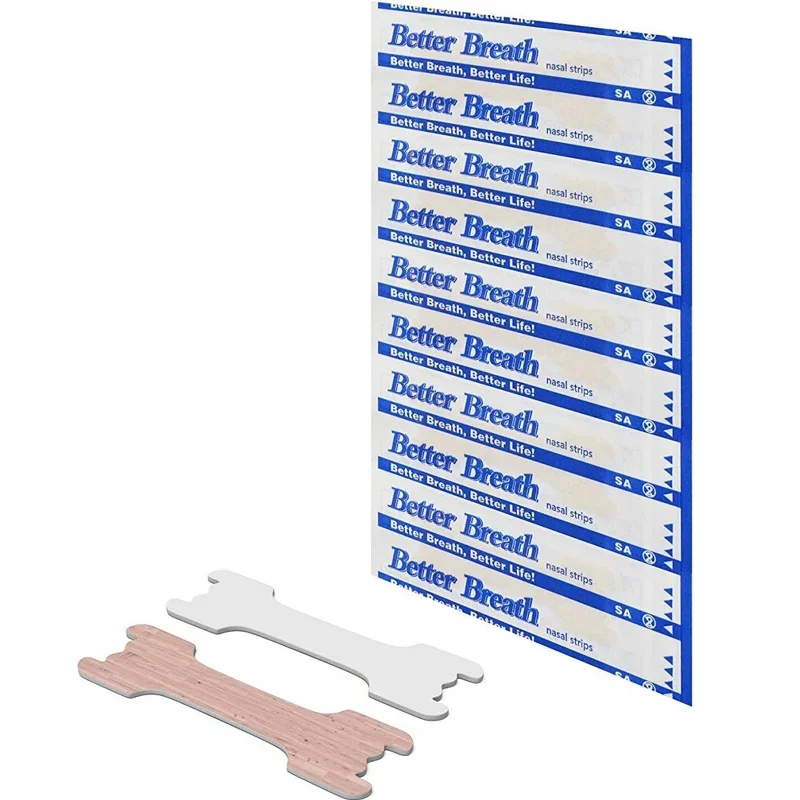 Stop Sleeping Well 50/100/200pcs Breathing Nasal Strips Snoring Anti Snoring Strips Easier Better Breathe Health Care Right Way image 2