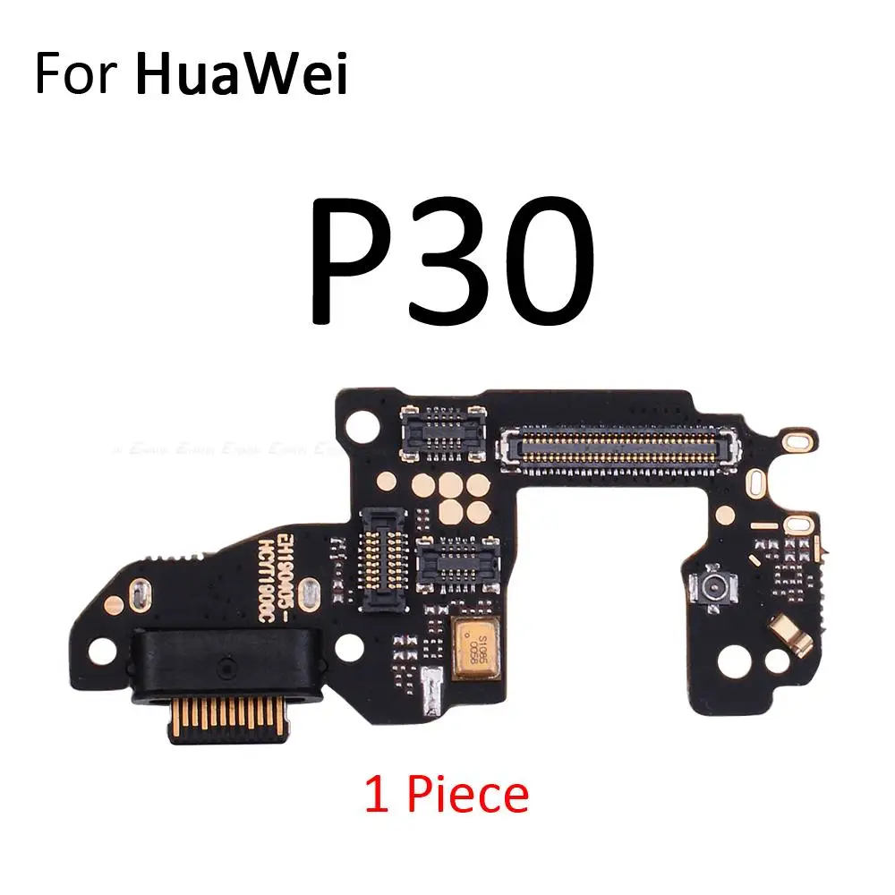 Power Charging Connector Plug Port Dock Board With Mic Microphone Flex Cable For HuaWei P50 P30 P40 Lite E 5G Pro Plus P50E