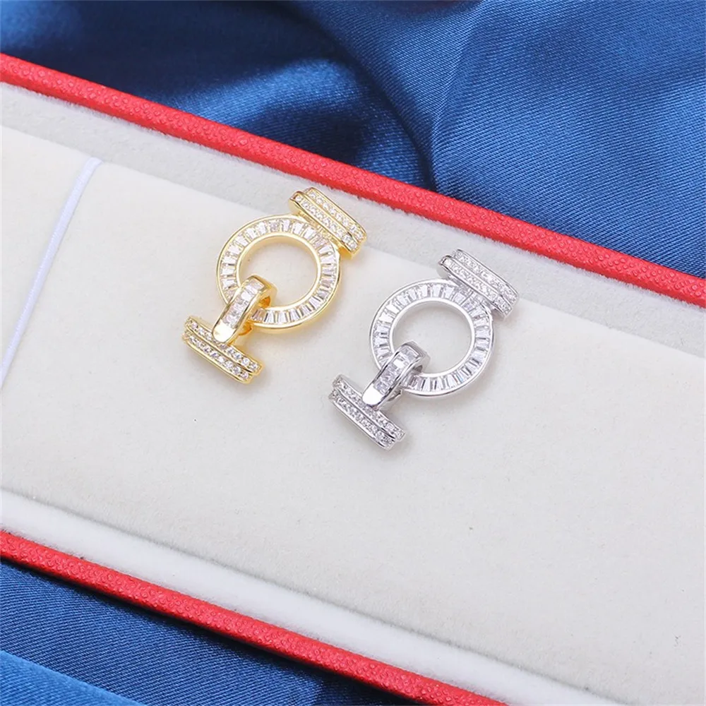 S925 Sterling Silver Jewelry Clasp for DIY Necklace Bracelet Jewelry Findings Connector Hook 925 Silver Clasps Crafting Supplies