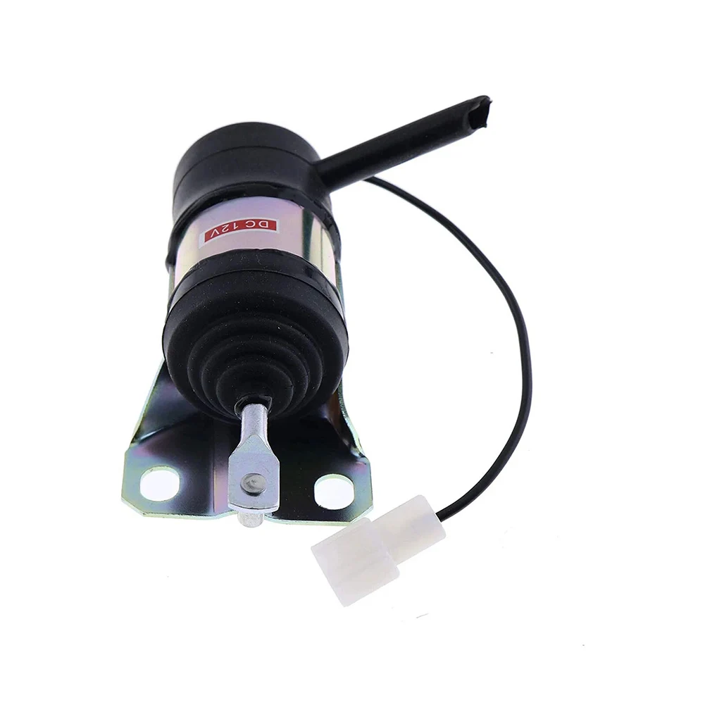 1pc 12V Fuel Shut Solenoid For Kubota For Denso 052600-1001 15471-60010 Metal Construction Machinery Engine Stop Coil