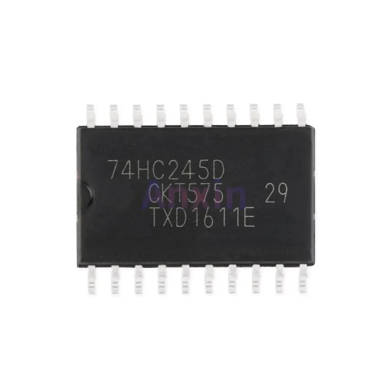 10 SZTUK 74HC245 DIP SOP TSSOP-20 SN74HC245N SN74HC245DR 74HC245D 74HC245PW HC245 SMD Ośmiobitowy Tranzystorowy Transceiver IC