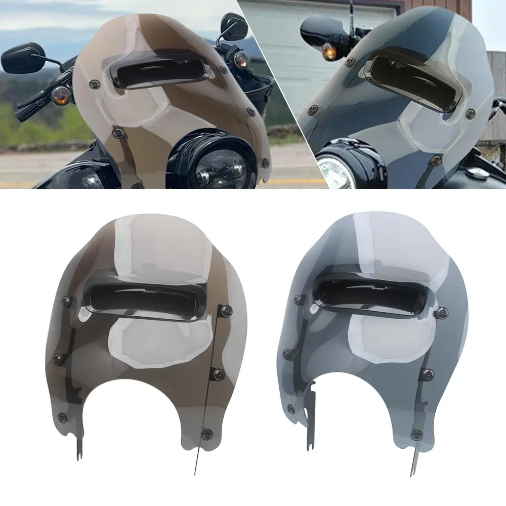 

Light Smoke/Brown Acrylic Motorcycle Windshield Compatible With Harley-Davidson Road King Models 1994-later