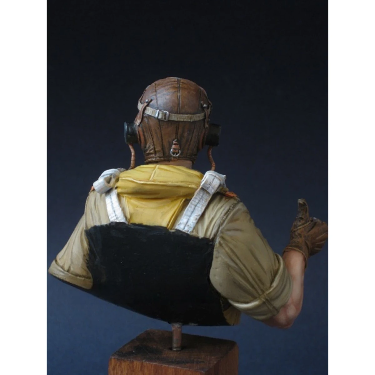 

Набор неокрашенных моделей из смолы в масштабе 1/10, бюст пилота Британских Королевских ВВС, в разобранном и неокрашенном виде, GK.