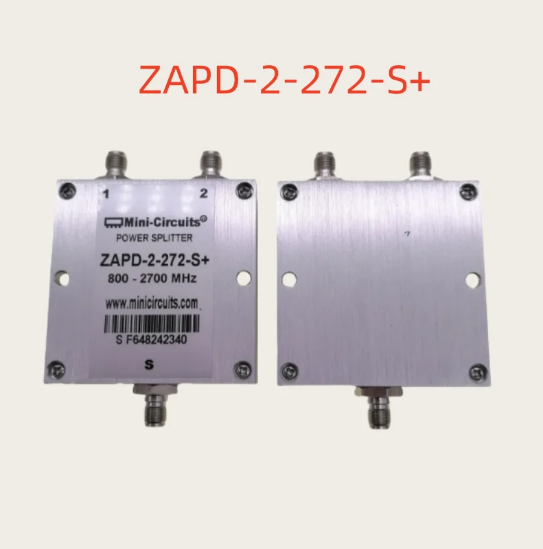 ZAPD-2-272-S+ A wideband RF power splitter/combiner, suitable for the frequency range of 800-2700MHz,