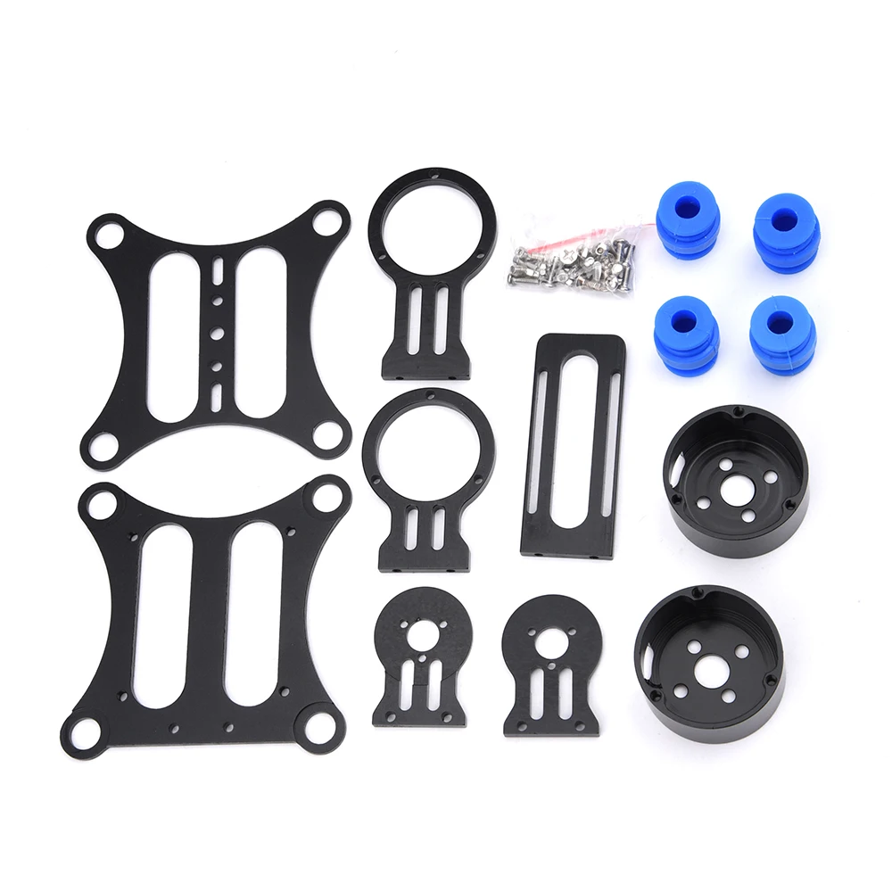 Shock Absorbing CNC Metal Brushless Camera Gimbal Frame for Gopro 2 3 Xiaomi xiaoyi Camera