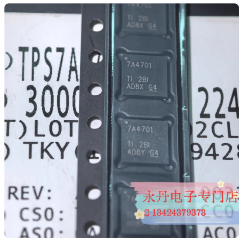 

TPS7A4701RGWR VQFN20, совершенно новый, оригинальный, импортный, с шелкографией 7A4701, можно заказать напрямую!