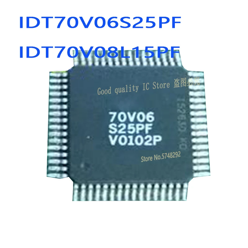 

1 шт./лот IDT70V06S25PF IDT70V08L15PF QFP 70V06S25PF 70V08L15PF 100% новый импортный оригинальный IC
