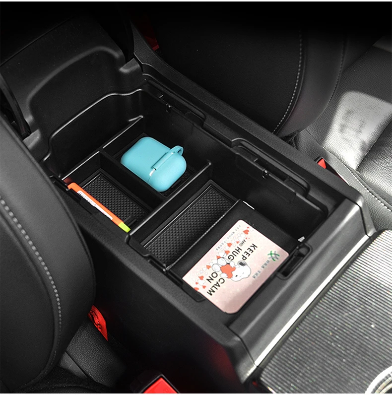 Für Honda Civic 11. Generation 2021 2022 2023 ABS-Kunststoff Mittelkonsole Armlehnen-Aufbewahrungsbox Organizer Ablage Dekorationszubehör – Detail 12
