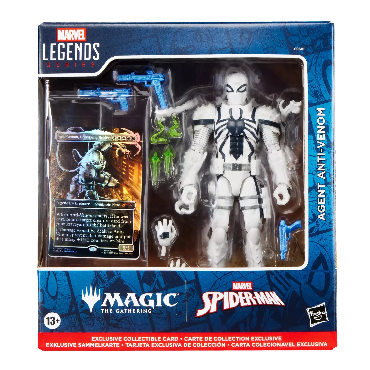 

Hasbro Marvel Legends Series Magic: The Gathering Agent Anti-Venom G0640
