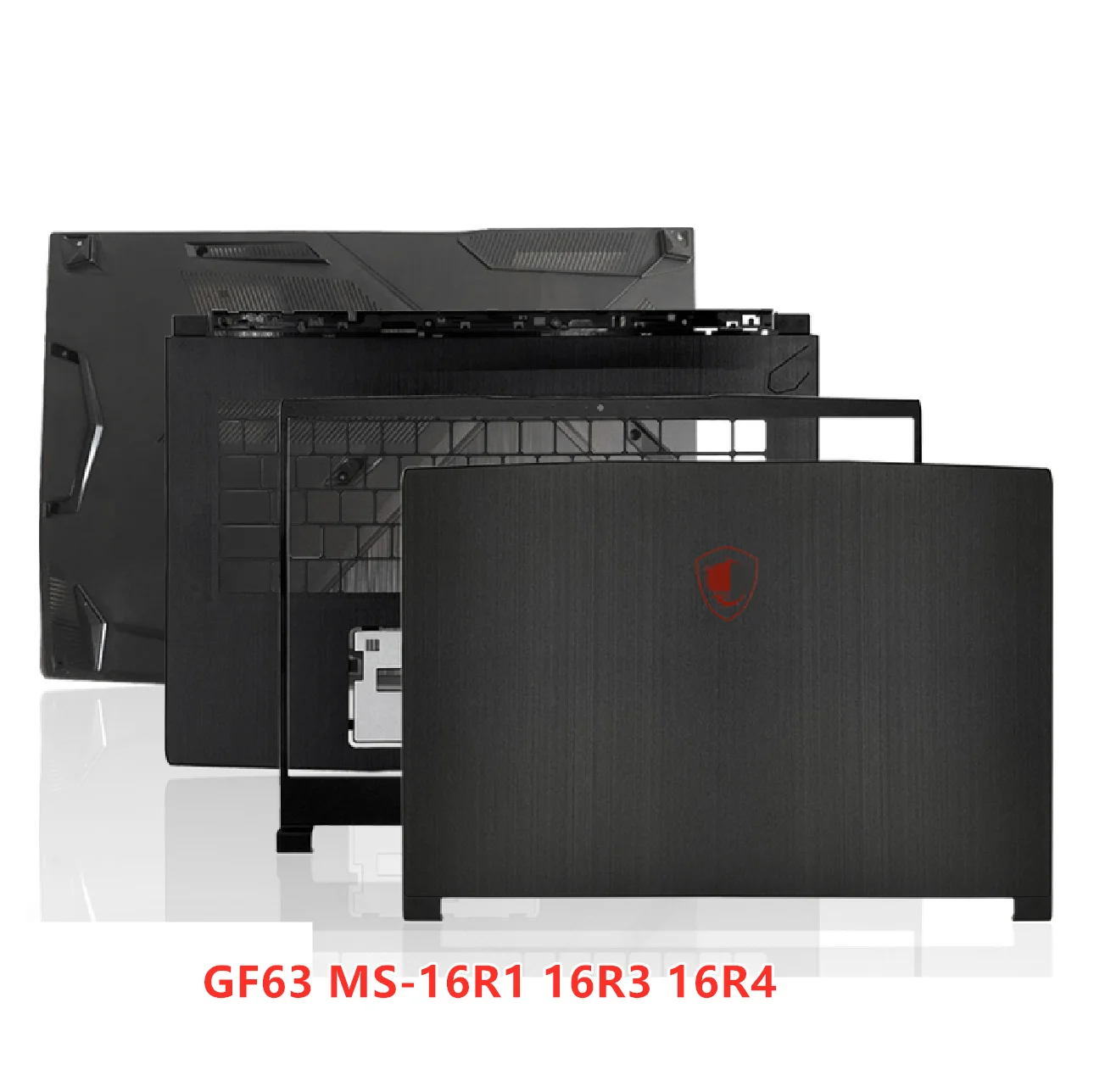 New Laptop For MSI GF63 MS-16R1 MS-16R3 MS-16R4 LCD Back Cover Top Case/Front Bezel/Palmrest/Bottom Base Cover Case