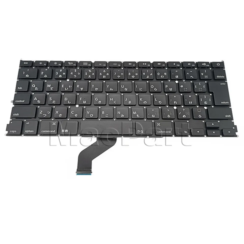 ノートパソコンの日本語キーボードは、A1502 A1278 A1398 A1425 A1286