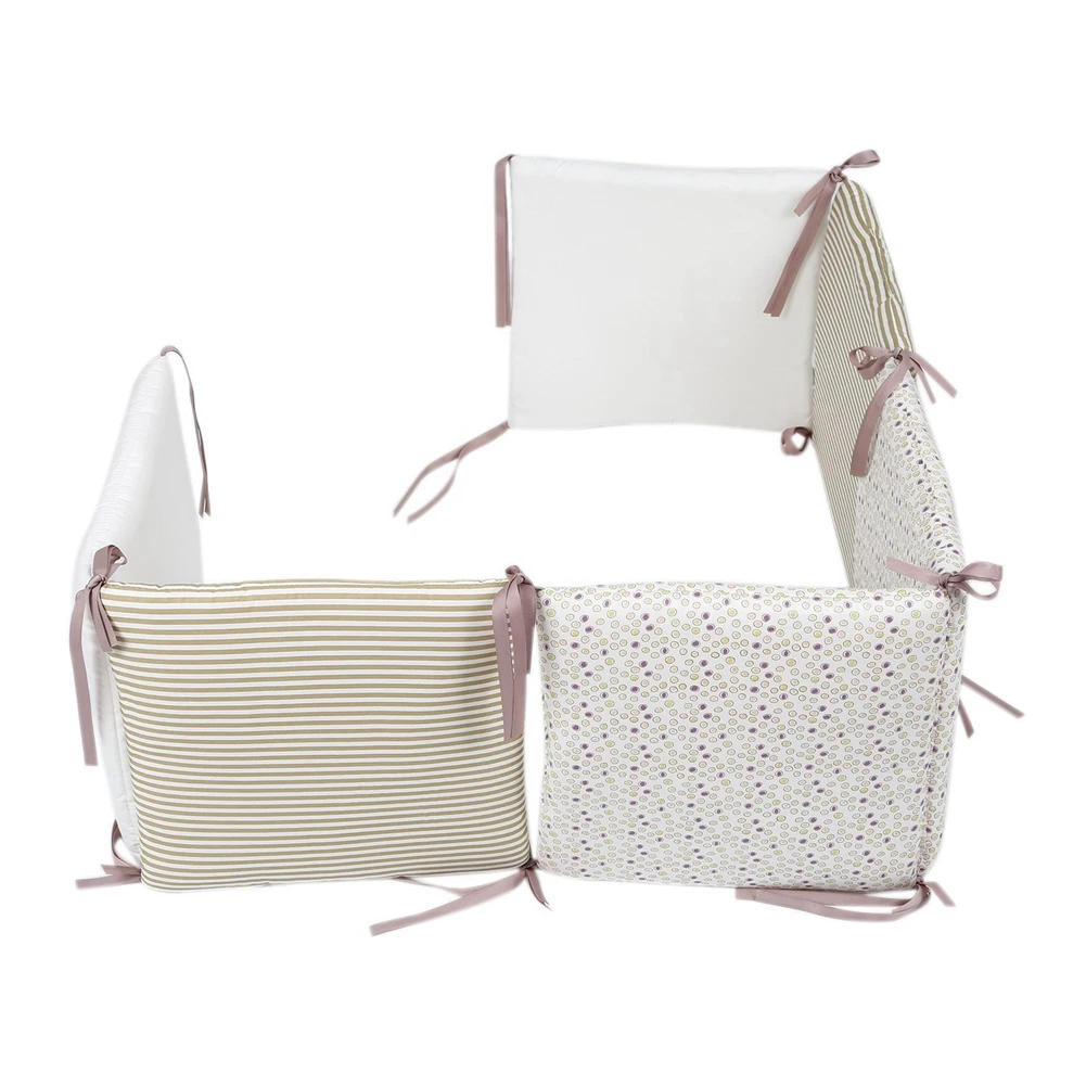 MACH-12 pezzi protezione per lettino paraurti per lettino paraurti per lettino nel lettino paraurti per lettino miscela di cotone di sicurezza