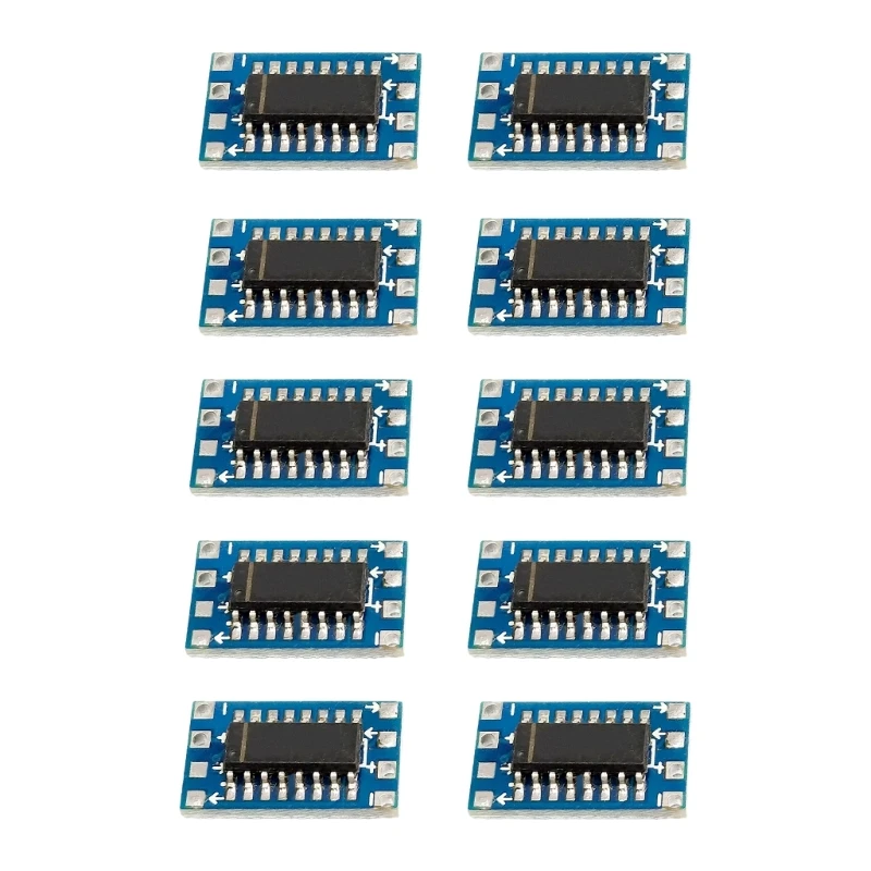 Small RS232 MAX3232 Level to TTL Level Converter Board 115200bps Fast Conversion Board 3~5V MAX3232 Convert Board