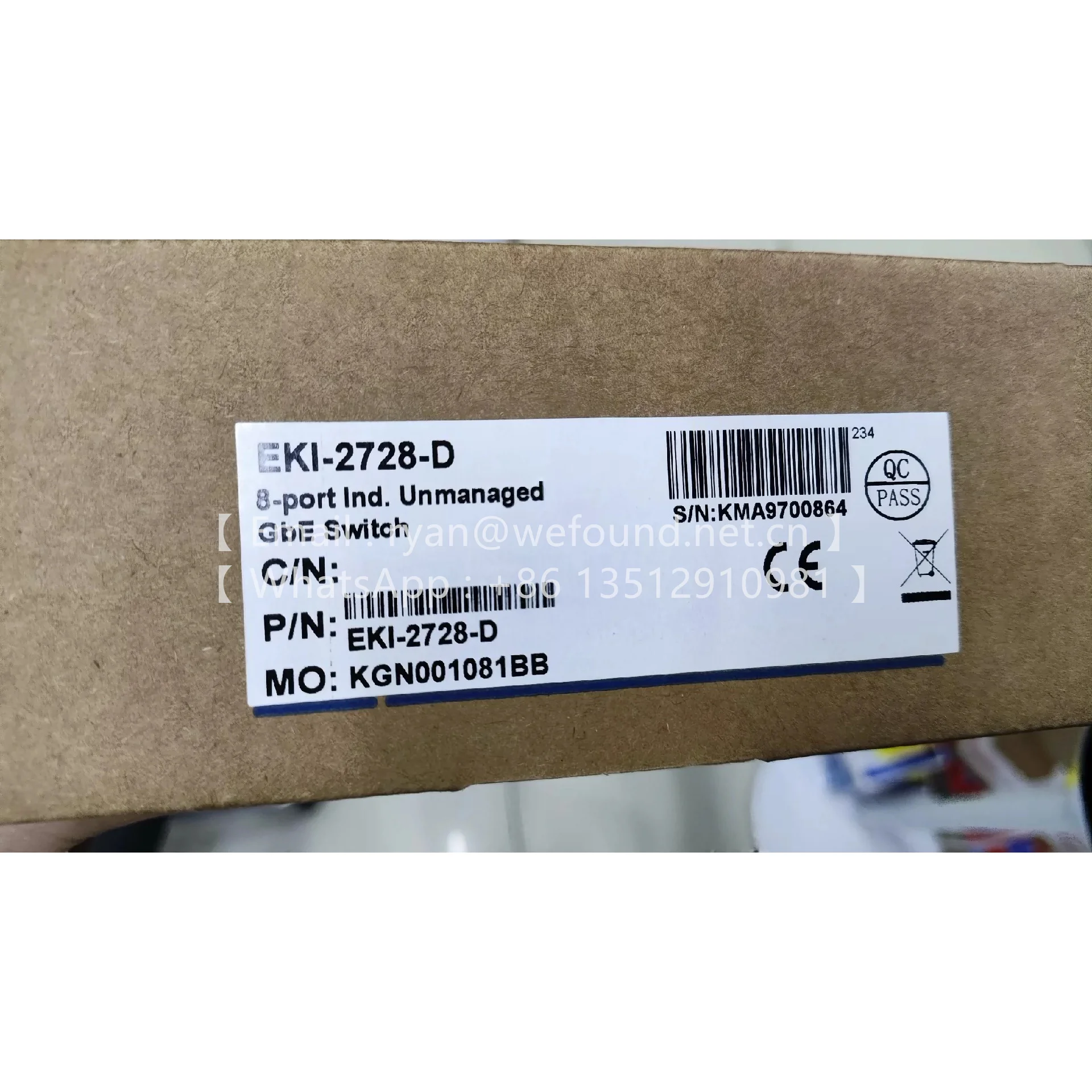

EKI-2728-D 8-портовый полногигабитный промышленный коммутатор Ethernet без сетевого управления