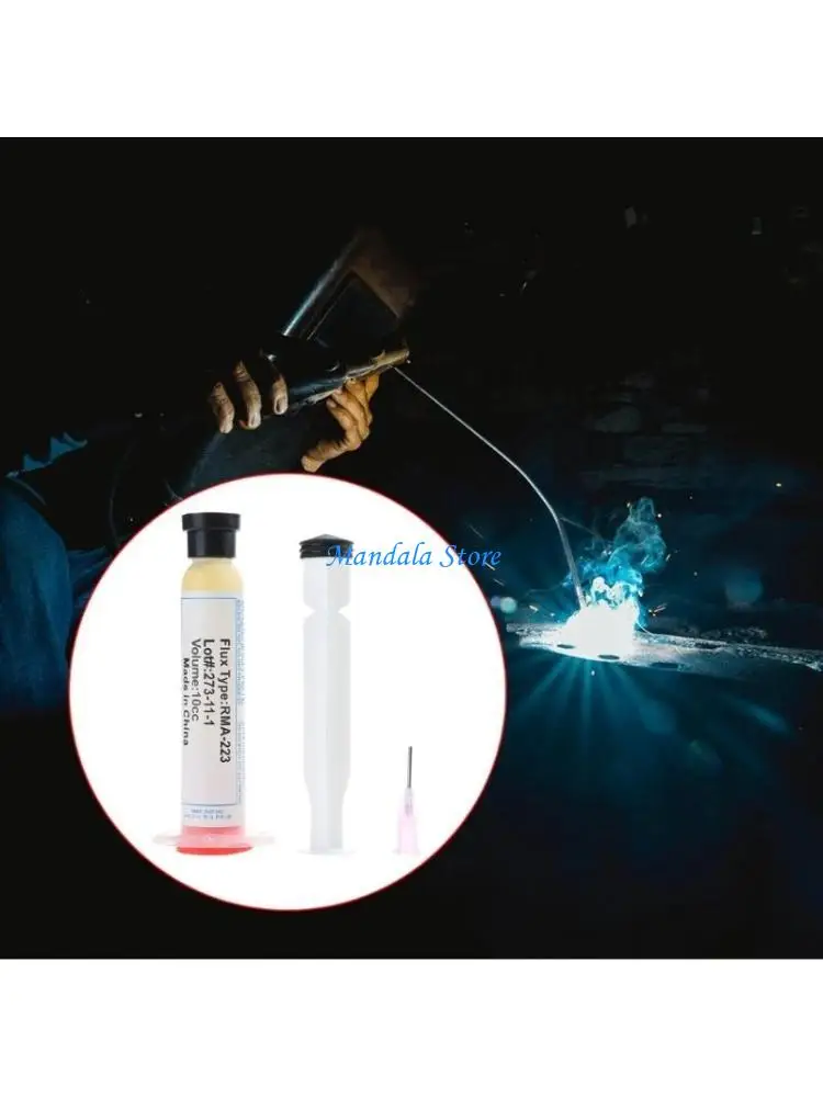 U2JC Scaling Powder Lead-free Solder Flux Use with Existing Rework Equipment