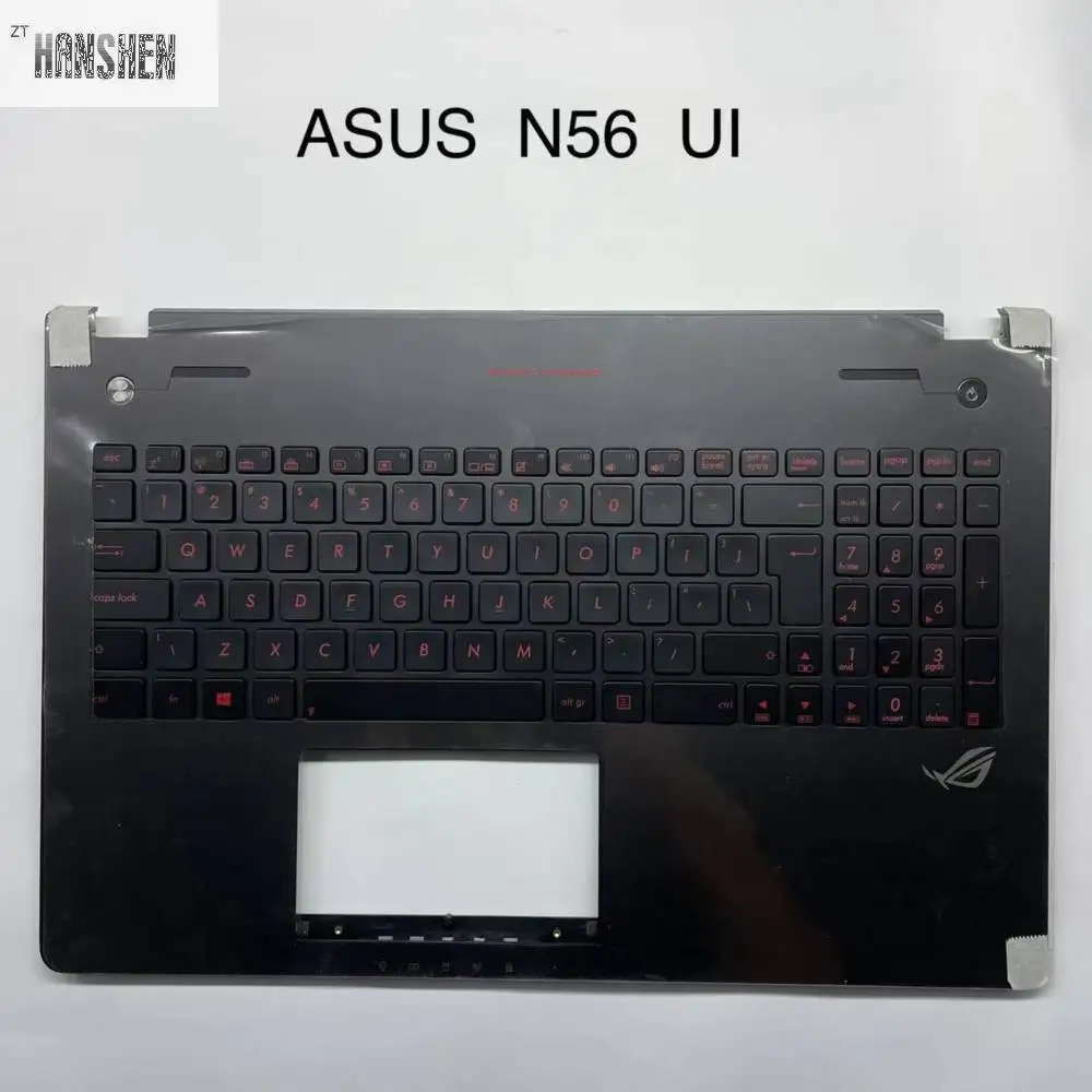 

HANSHEN UI FR Keyboard For ASUS N56 N56V N56VM N56VZ N56SL N56DP N56DY N56JK N56JN N56JR N56VB N56VJ Laptop Palmrest Backlit B