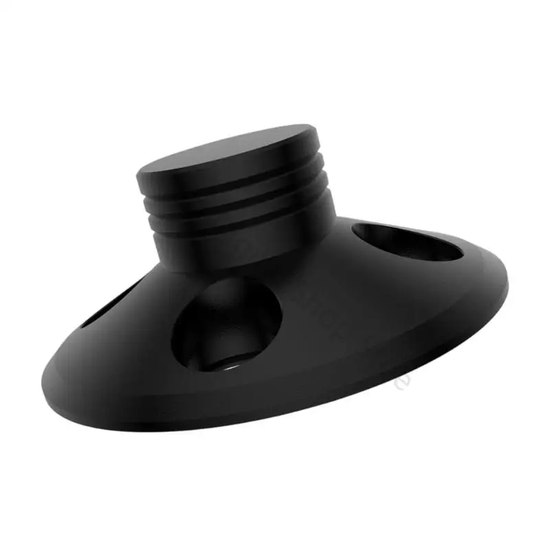 96BA Plattenspieler-Schallplattengewicht für Heim-Hör-Setups, Vinyl-Stabilisator aus Aluminiumlegierung mit flachem, rundem – Detail 10
