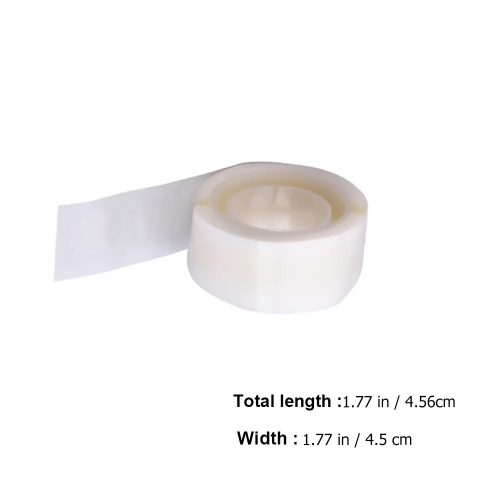 12 قطعة شريط لاصق على الوجهين شفاف للبالونات والزينة والحرف اليدوية وسكرابوكينغ متعدد الوظائف