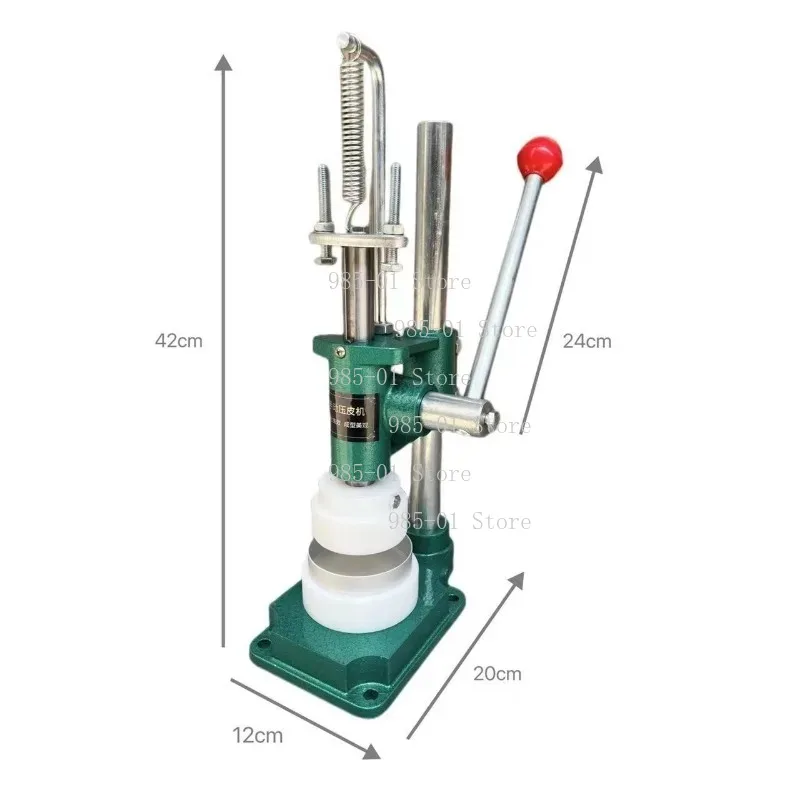 Manual commercial tart shell press machine, molding tool for making egg tart and custard pastry skins