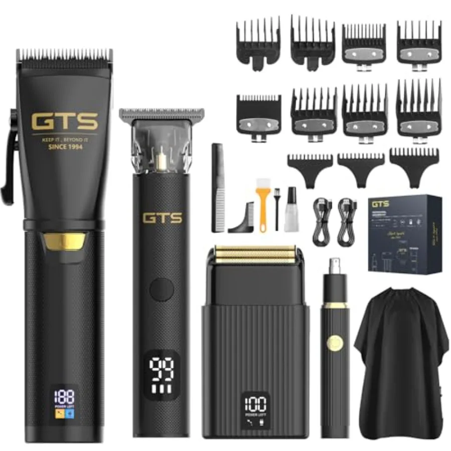 

Hair Clippers for Men Professional Beard Trimmer Kits Sets Cordless Mens Hair Trimmer Electric Shavers Haircutting Machine